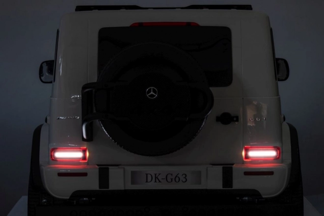 Elektrické auto Mercedes G63 XXL biele 4x4