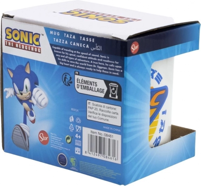 Keramický hrnček Sonic