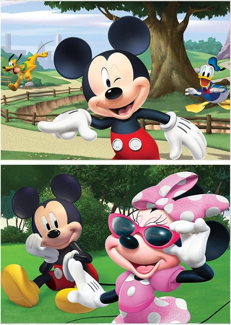 Puzzle Mickey a priatelia 2x20 dielikov