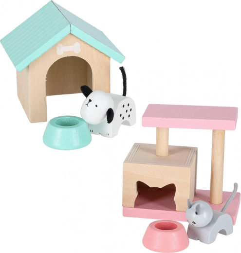 Zvierací hotel pre psíka a mačičku