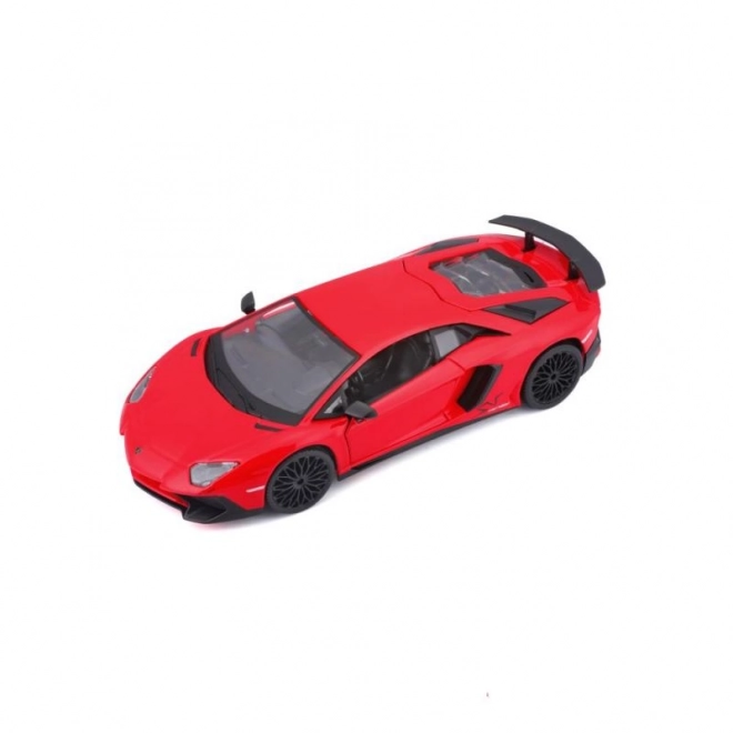 Bburago Lamborghini Aventador červené 1:24