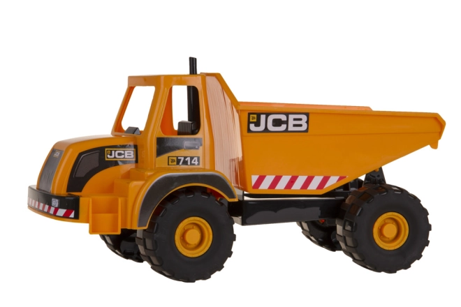 Realistický vzhľad stavebného stroja JCB