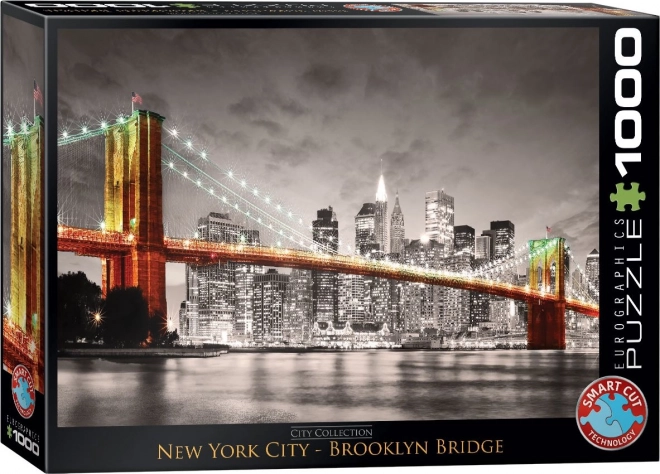Eurographics Puzzle New York - Brooklynský most 1000 dielikov