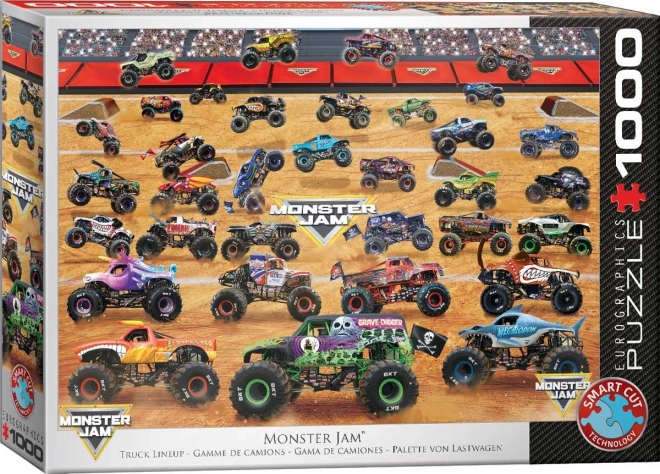 Puzzle Eurographics Monster Jam 1000 dielikov