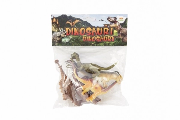 Dinosaurus plastový 16-18cm 5ks vo vrecku