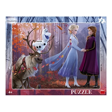 Puzzle Ledové kráľovstvo 2 - 40 dielikov