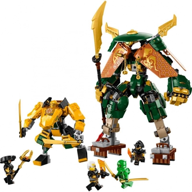 LEGO Ninjago Lloyd, Arin a ich tím ninja robotov