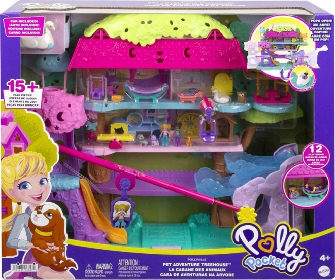 Domček na strome Polly Pocket dobrodružstvá so zvieratkami