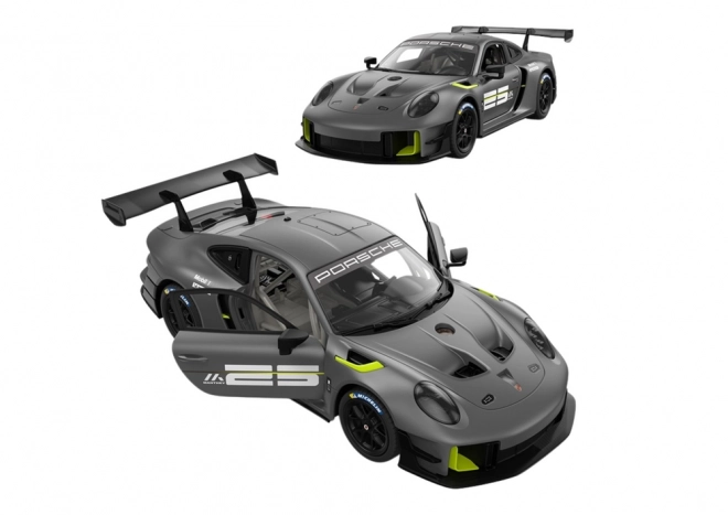 Kreatívne Stavebnice RC Auto Porsche 911 GT2 Sivé