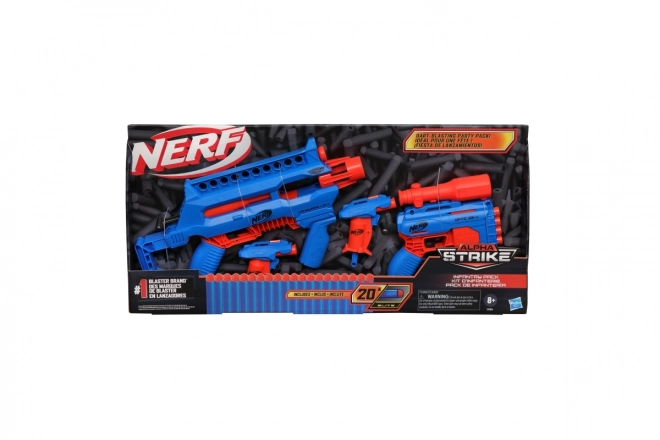 Nerf Alpha Strike Blástry a šípky