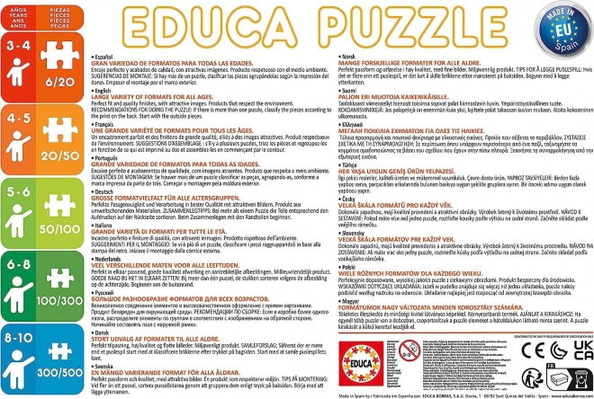 Educa puzzle Medzi živly 2x48 dielikov