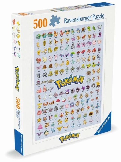 Prvých 151 Pokémonov puzzle 500 dielikov