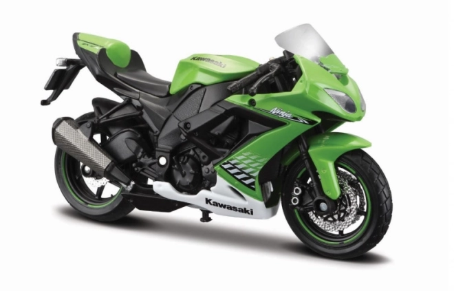 Model motorky Kawasaki Ninja ZX-10R s podstavcom