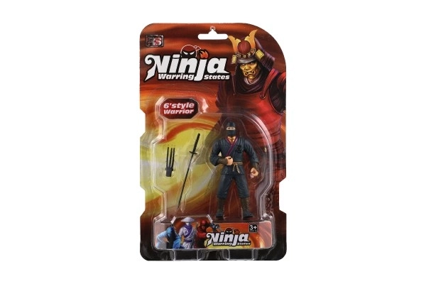 Figúrka Ninja s doplnkami 10 cm