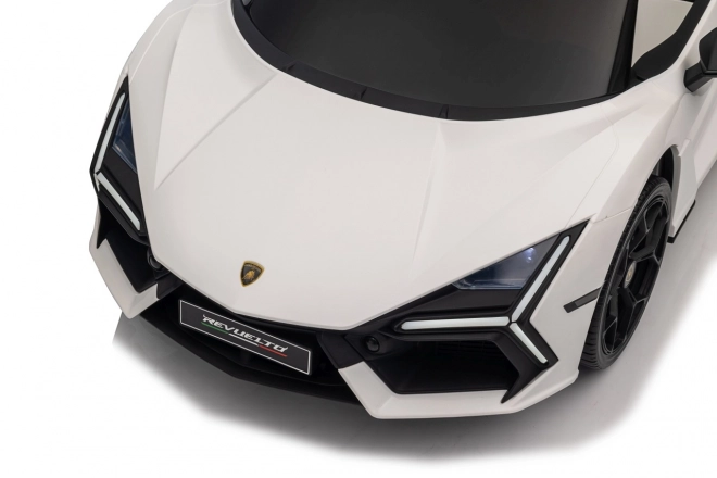 Detské elektrické vozidlo Lamborghini Revuelto biele
