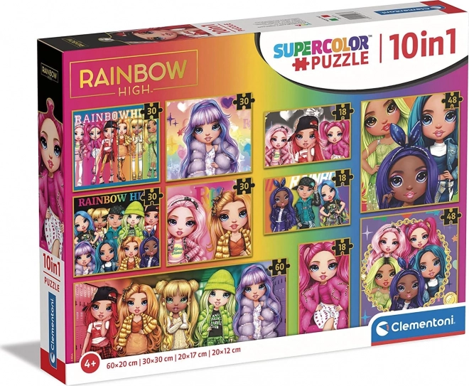 Puzzle Rainbow High - Super Kolor