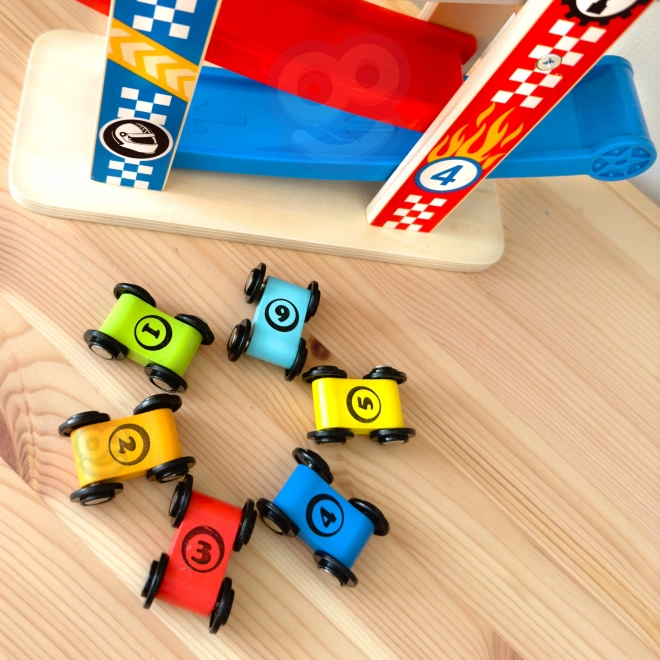 Tooky Toy Farebná šmýkačka pre autá