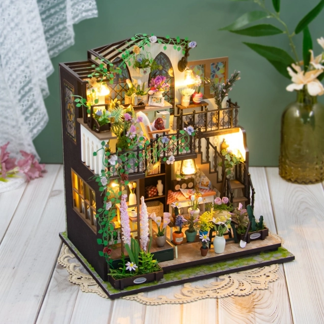 Miniatúra domu Darcyin kvetinový dom