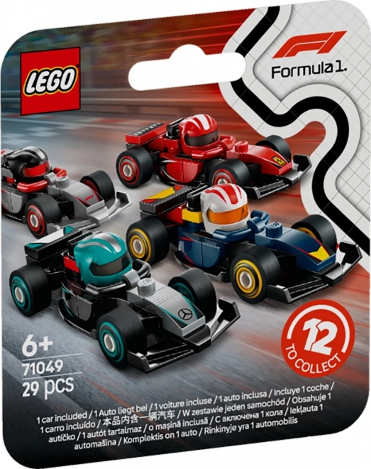 Zberateľské auto F1 LEGO 71049 (displej 36 ks)
