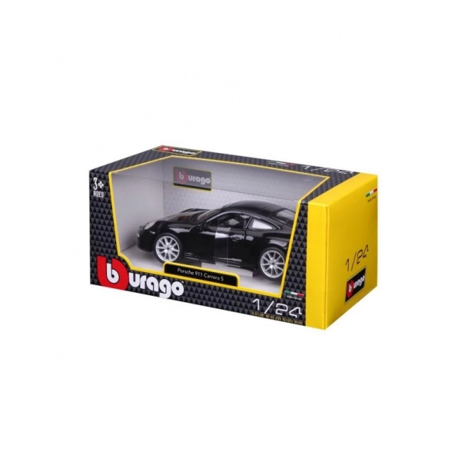 Model auta Bburago Porsche 911 Carrera S v mierke