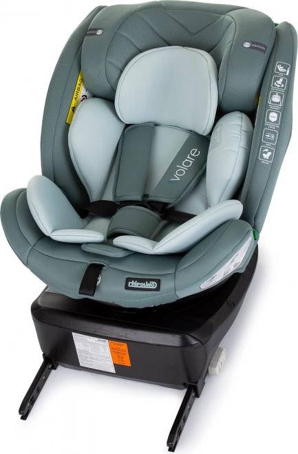 Autosedačka Chipolino Volare i-Size Pastelovo Zelená 40-150 cm Isofix 360°