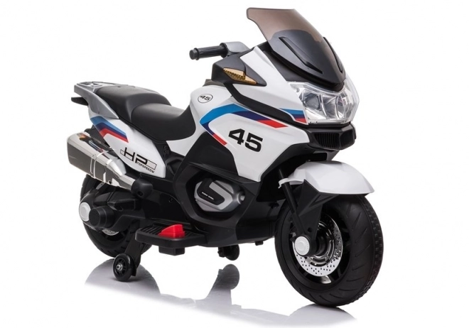 Detská akumulátorová motorka XMX609 biela