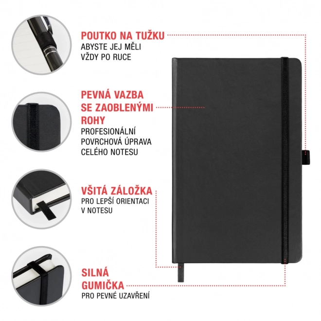 Notique Linkovaný Notes Vážky 13 x 21 cm