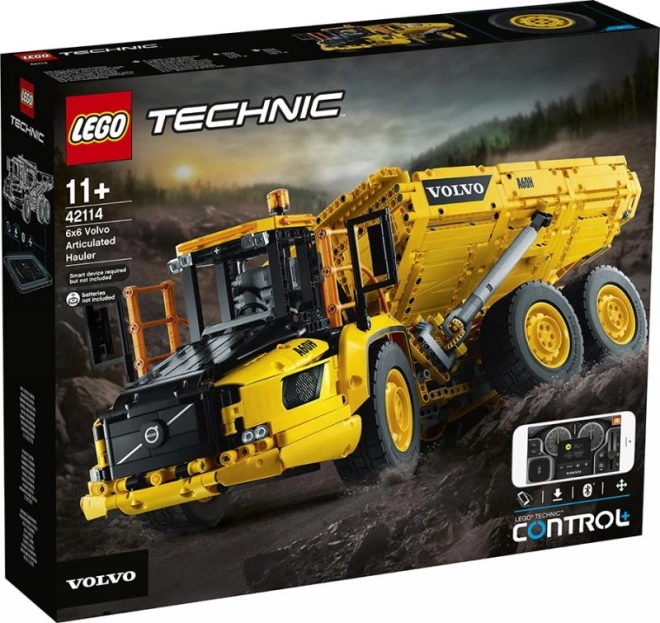 Lego Technic Volvo 6x6 kĺbový sklápač