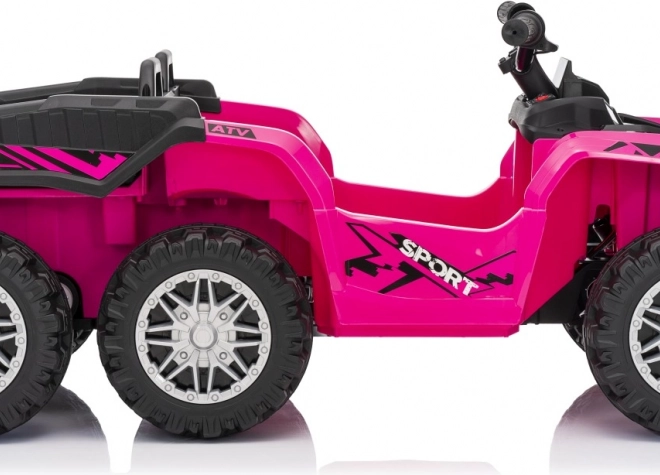 Detská štvorkolka Sport TX ATV ružová