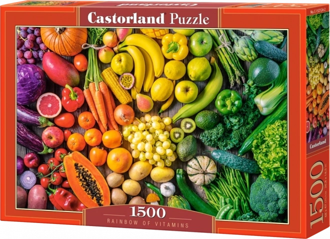 Castorland Puzzle Vitamínová dúha 1500 dielikov