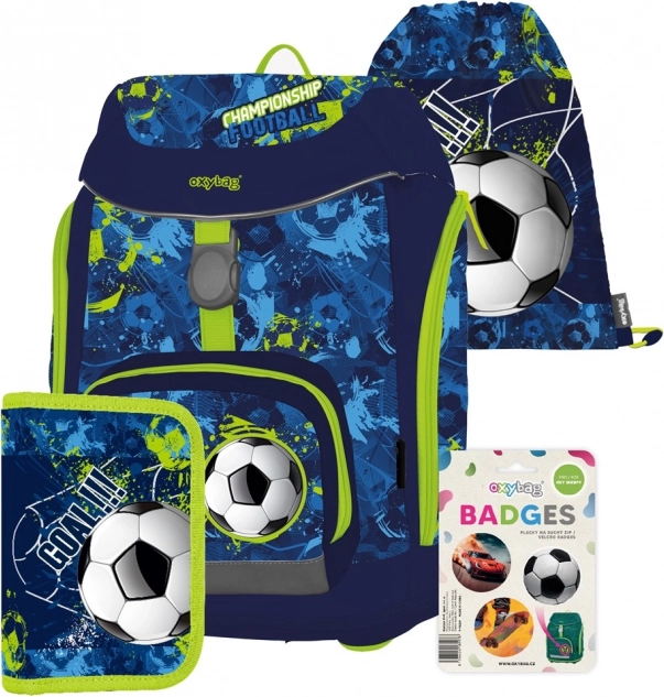 Set 4-dielny OXY Sherpy – futbalový motív