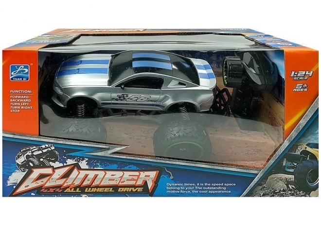 R/C na diaľkové ovládanie 6,5 km/h s vysokými kolesami – Silver