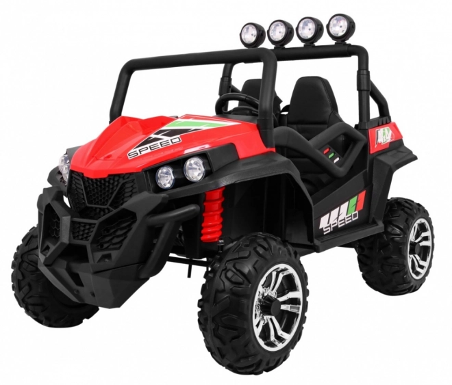 Detské elektrické auto 4x4 s čalúnením, MP3 a svetelnými efektmi