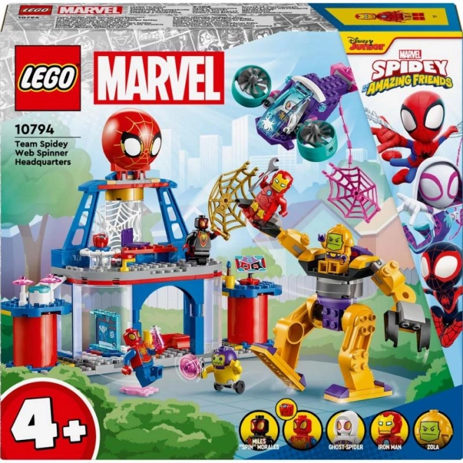 Základňa pavúčej družiny LEGO Super Heroes