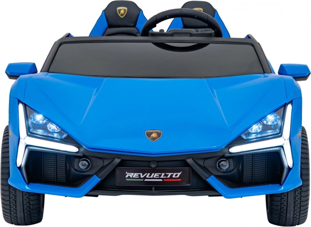 Detské elektrické autíčko LAMBORGHINI Revuelto XL – modré, 24 V, 2 miesta