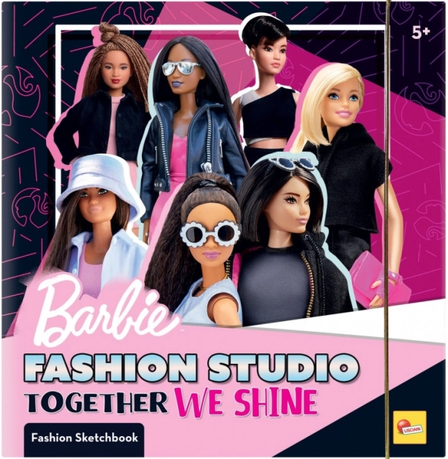 Kniha na navrhovanie oblečenia Barbie