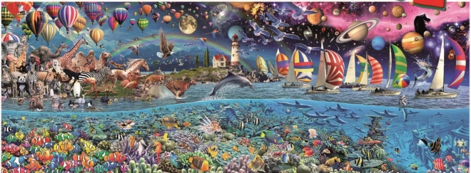 EDUCA Puzzle Život 24000 dielikov