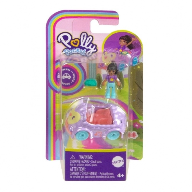 Polly Pocket Pollyville jazda s autíčkom