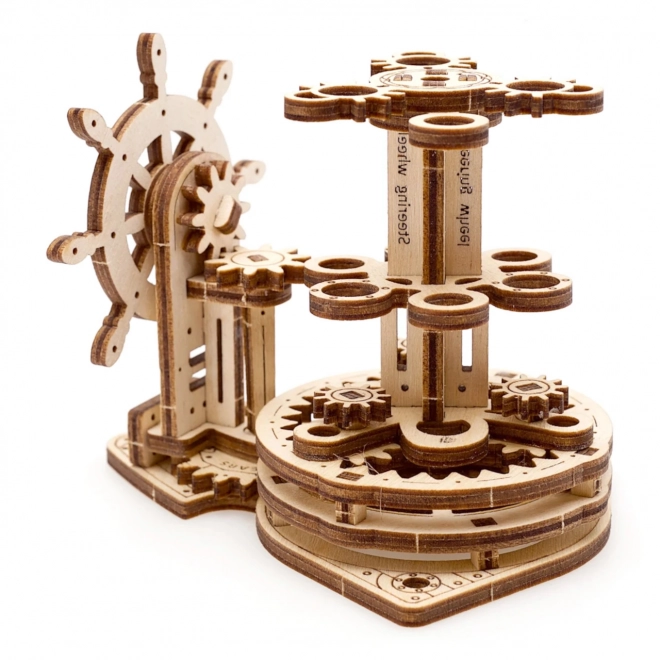 Ugears 3D drevené mechanické puzzle Organizér na písacie potreby