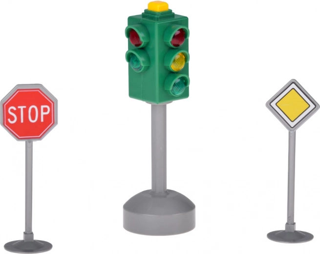 Svetelný a zvukový semafor pre realistickú hru