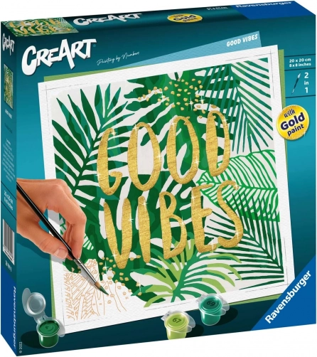 CreArt: Good Vibes – maľovanie podľa čísel pre tínedžerov