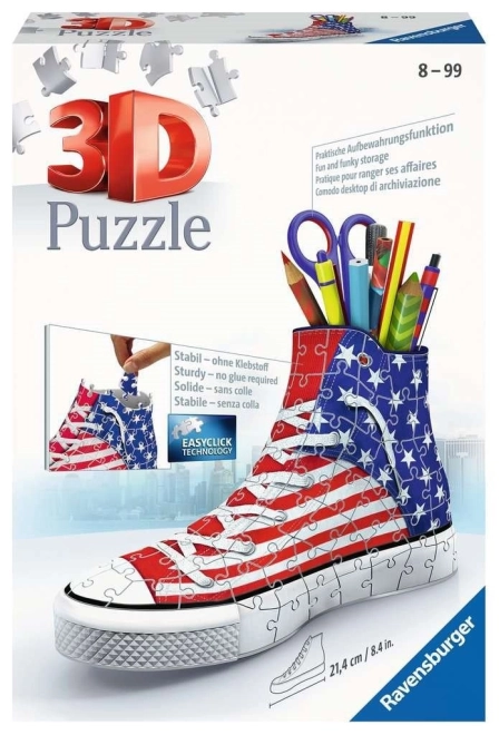 Ravensburger 3D puzzle Teniska (americká) 112 dielikov