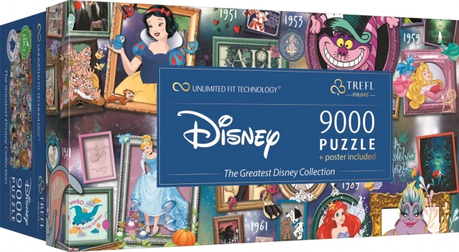 Disney Puzzle V priebehu rokov 9000 dielikov