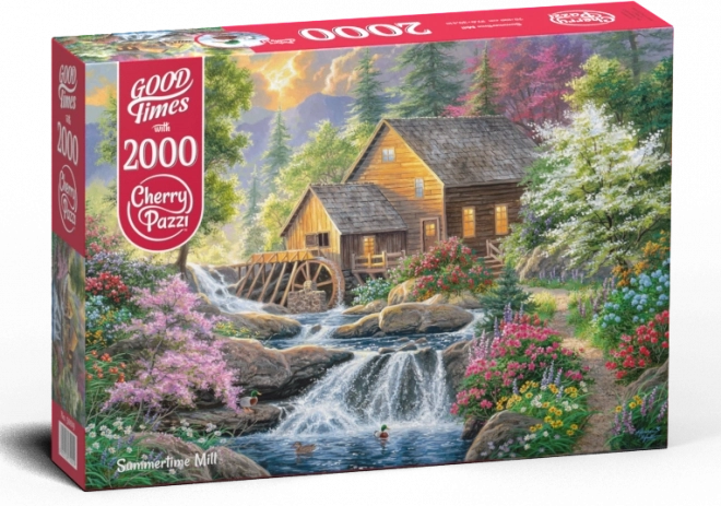 Puzzle Mlýn v Lete