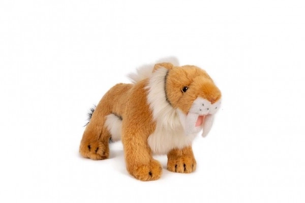 Šabľozubý tiger plyšák