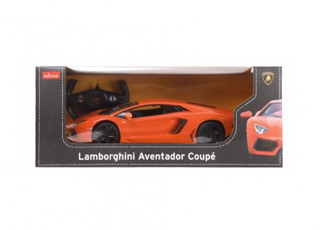 Auto RC Lamborghini Aventador 1:14 RASTAR oranžové