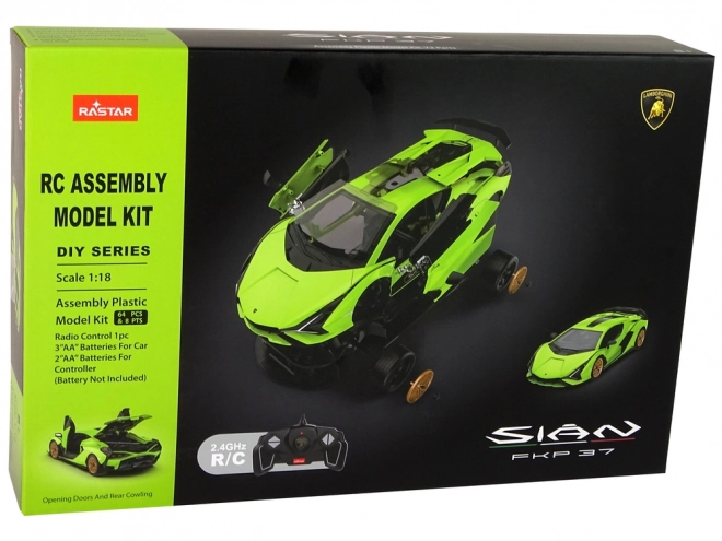 Stavebnica Lamborghini Sian FKP 37 R/C 1:18