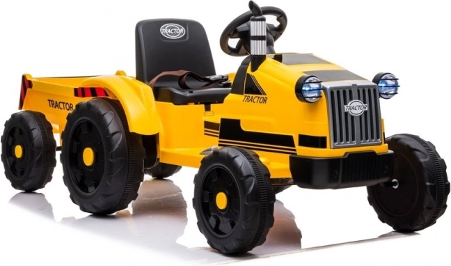 Detský akumulátorový traktor s prívesom