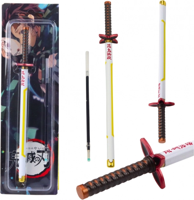 Dlhé pero katana inšpirované anime