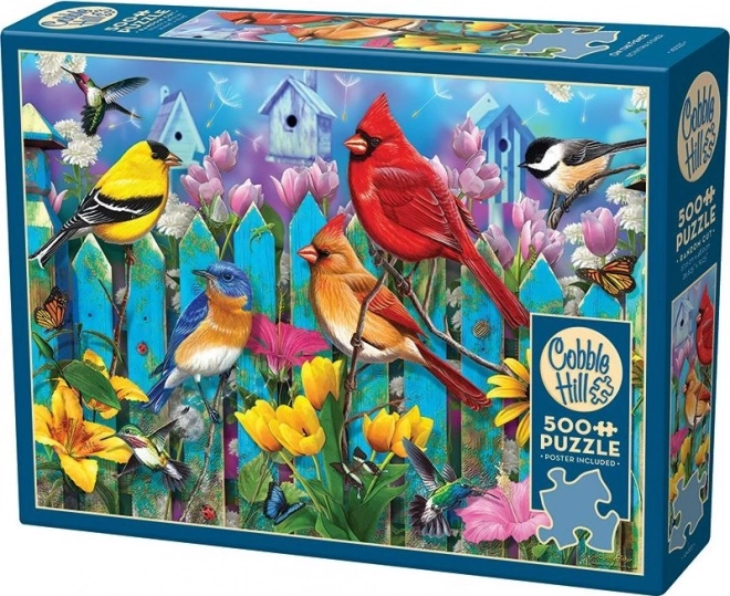 Puzzle Na plotě 500 dielikov